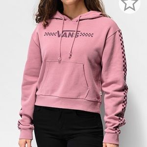 Vans Funnier Times Rose Crop Hoodie